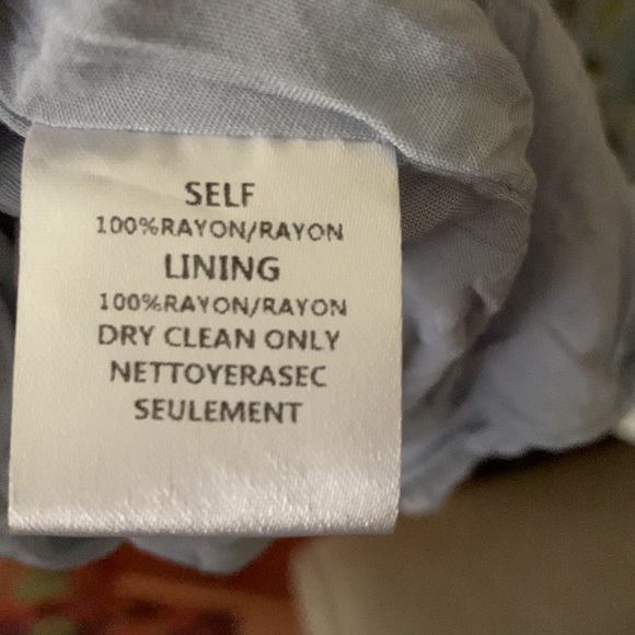 My Beloved Floral Rayon Button Front Lined Dress - Picture 7 of 8